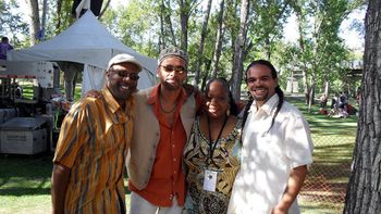 With Linda Tillery and the Cultural Heritage Choir 2011
