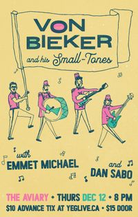 Von Bieker and his Small-Tones with Emmet Michael and Dan Sabo