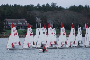 Sailing in Marion against mighty Tabor
