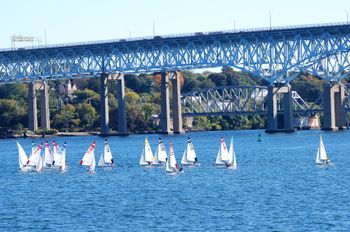 Fall regatta at the Coast Guard Academy
