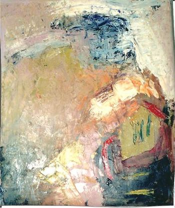 Little House, 1998, oil on canvas, 19" x 16"
