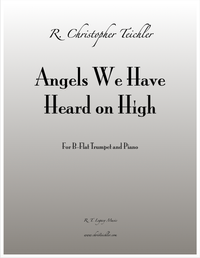 Angels We Have Heard On High (Trumpet and Piano, E-Print)