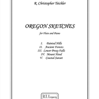 Oregon Sketches (Flute and Piano, E-Print)