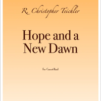 Hope and a New Dawn (Concert Band, Set of Parts, E-Print) 