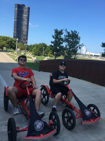 A fun ride around the Museum Campus!
