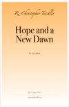 Hope and a New Dawn 11x17 Score (Full Score only, E-Print) 