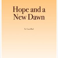 Hope and a New Dawn 11x17 Score (Full Score only, E-Print) 