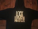 Lock Haven Text Hoodie (Gold Member)