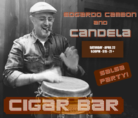 EDGARDO & CANDELA @  CIGAR BAR, SF.