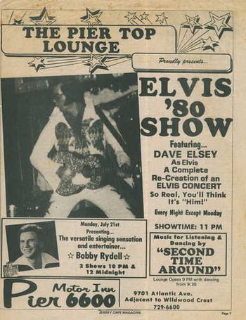 When I was in the Elvis 80 Show
