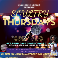 Soultry Thursdays (Open Mic) w/ Soulstress