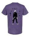 Freekbass Street Panda Tee - Heather Purple