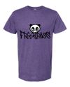 Freekbass Street Panda Tee - Heather Purple