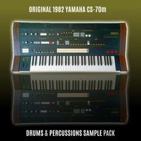 Analog Drums Sample Pack - Original 1982 Yamaha CS-70m