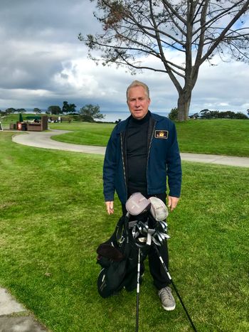 Anson at Torrey Pines Golf Course, La Jolla 2019
