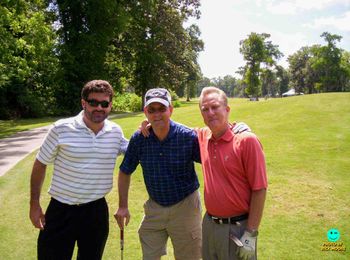 Golf! With Tab Benoit and Friend , Photo Courtesy of Rick Moore
