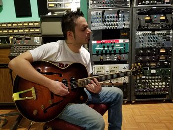 Recording Dany Franchi's Problem Child CD
