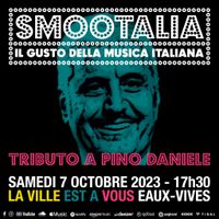 Smootalia en concert avec la musique de Pino Daniele à la ville est à vous Eaux Vives