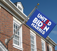 United for Biden Harris Flag 2' x 3' Double Sided