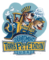 TransPETetation Buddy & Truman Magnet