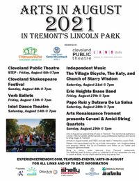 Arts in August at Lincoln Park - CoSW - The Village Bicycle - The Katy