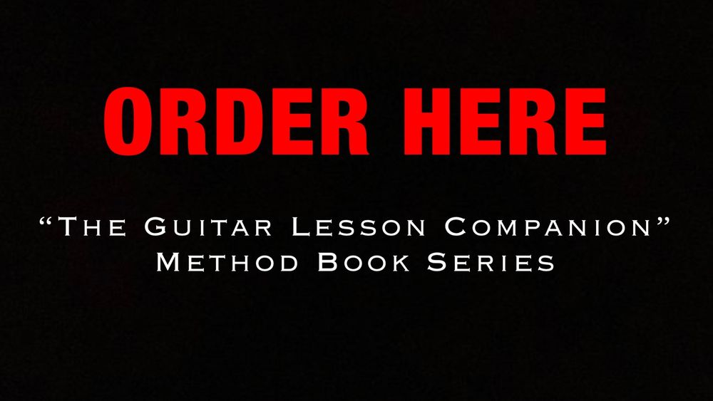 order here the guitar lesson companion method books
