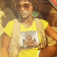 Ladies - Yellow -  "The Boom Bap" Single Release Cover Art Shirt