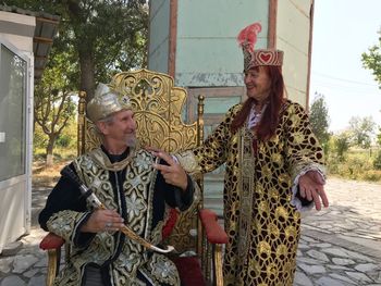 King & Queen in Uzbekistan
