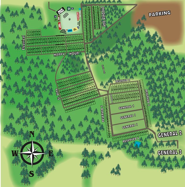 Mid Summer Music Fest Event and Camping Information