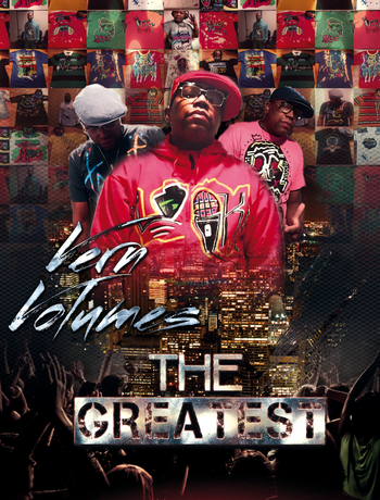 Album poster I designed for the Vern Volumes project The Greatest
