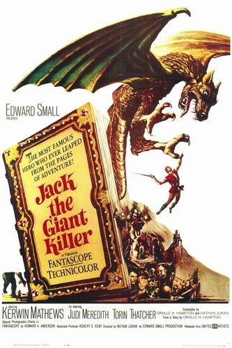 Movie poster for the 1962 film Jack the Giant-Killer
