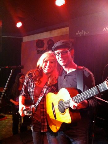 Ariana Gillis & I at The John Prine Shrine, September 2011
