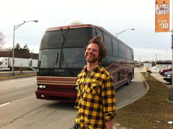 Brian "Hutch" MacMillan, en route to Greensboro, GA, March 2011
