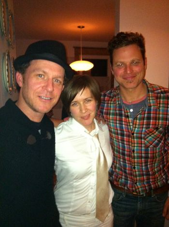 JF, Christine Bougie & Brian MacMillan, December 22, 2011.
