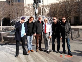 The John McDermott band in Nashville, March 2011.
