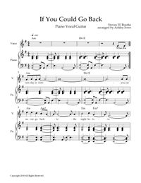 If You Could Go Back Piano Vocal Sheet