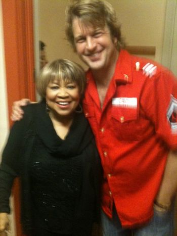 what a treat - Mavis Staples!
