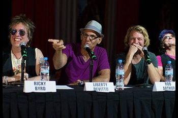 Byrd, DeVitto, me and Peterik as judges
