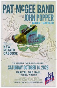 Pat McGee Band featuring John Popper with New Potato Caboose 