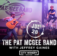 Pat McGee Band with very special guest, Jeffrey Gaines 
