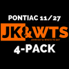 **SAVE $5 on 4 TICKETS & get a FREE EP** — JK&WTS wsg Mannhattan, Funksmanship, and Wølfdarling | 11/27/2019 @ Pike Room (Pontiac, MI) | ALL AGES