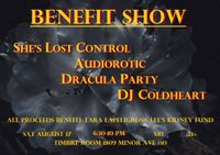 Benefit Show w/ She's Lost Control and Dracula Party