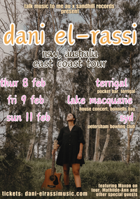 Dani El-Rassi and Maxon - Lake Macquarie House Concert (East Coast Tour)