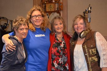 The sopranos - Bernadine Gillis Reeb, Jacqueline Cadarette, Alice Hesselrode, Francine Honey
