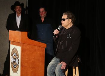 Ronnie Milsap is announced as the ‘Modern Era Artist’ inductee during a press conference at the Country Music Hall of Fame and Museum in Nashville. Photo Credit: Alan Poizner (CMA)
