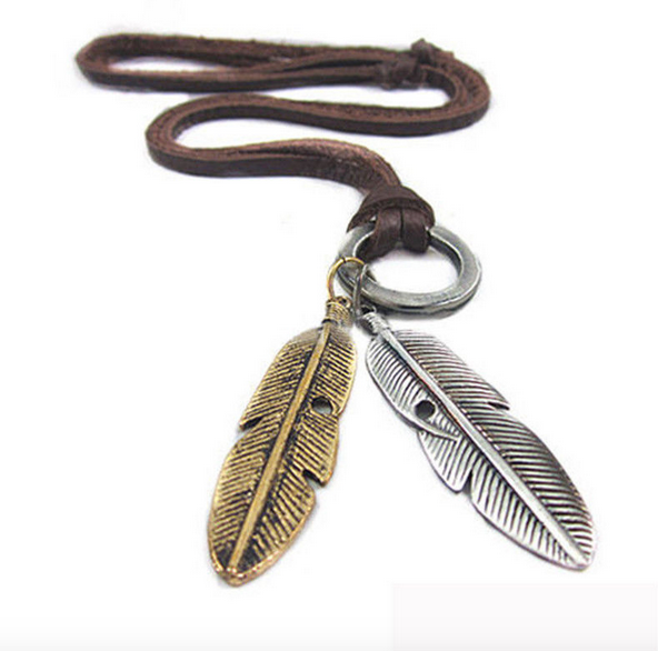 Rock and sale feather jewellery