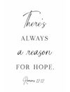 A Reason For Hope Tea Towel