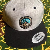 LBF 2019 - Grey/Black Snap-back Hat (embroidered logo)