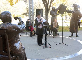 Val Baldwin shares a message from 101 year old Jean Scott who is the oldes living recipient of The Governor Generals' Award.
