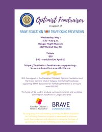 BRAVE Education Fundraiser for Sex Trafficking Prevention